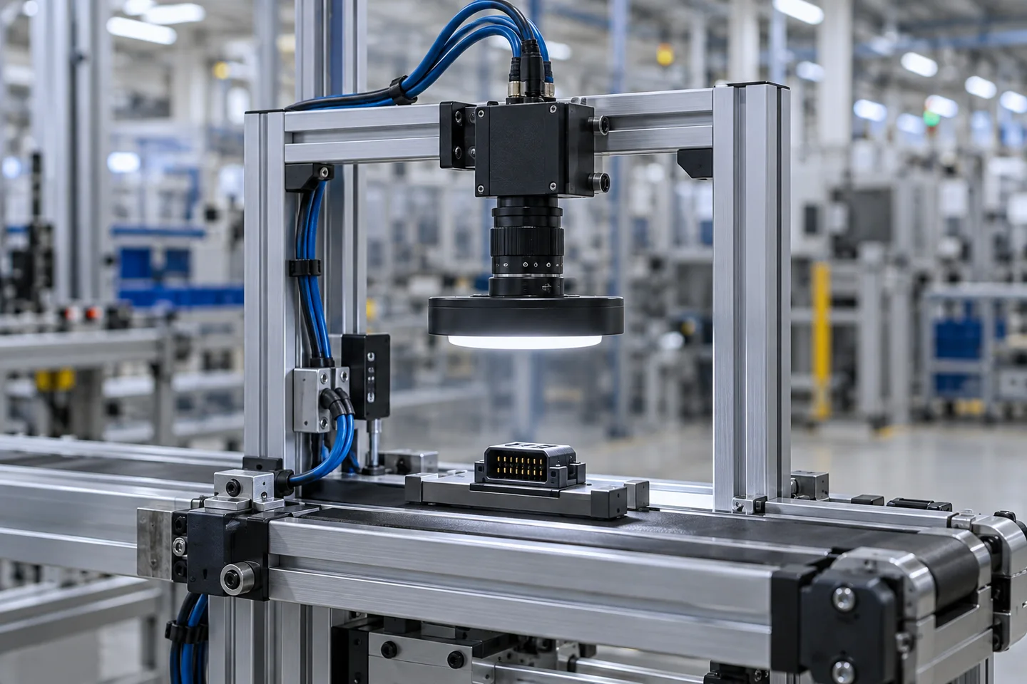 Compact machine-vision inspection pilot